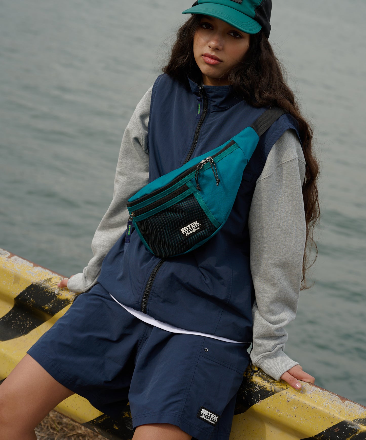 EBTEK メッシュ ウエストバッグ/EBTEK MESH WAIST BAG