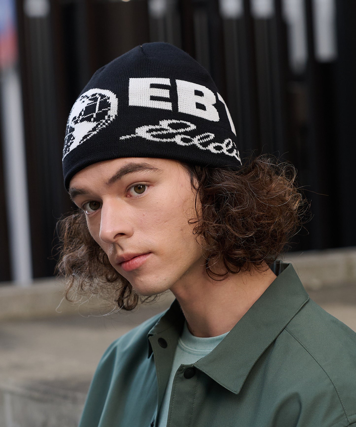 EBTEK ジャカード シングルビーニー/EBTEK JACQUARD SINGLE BEANIE