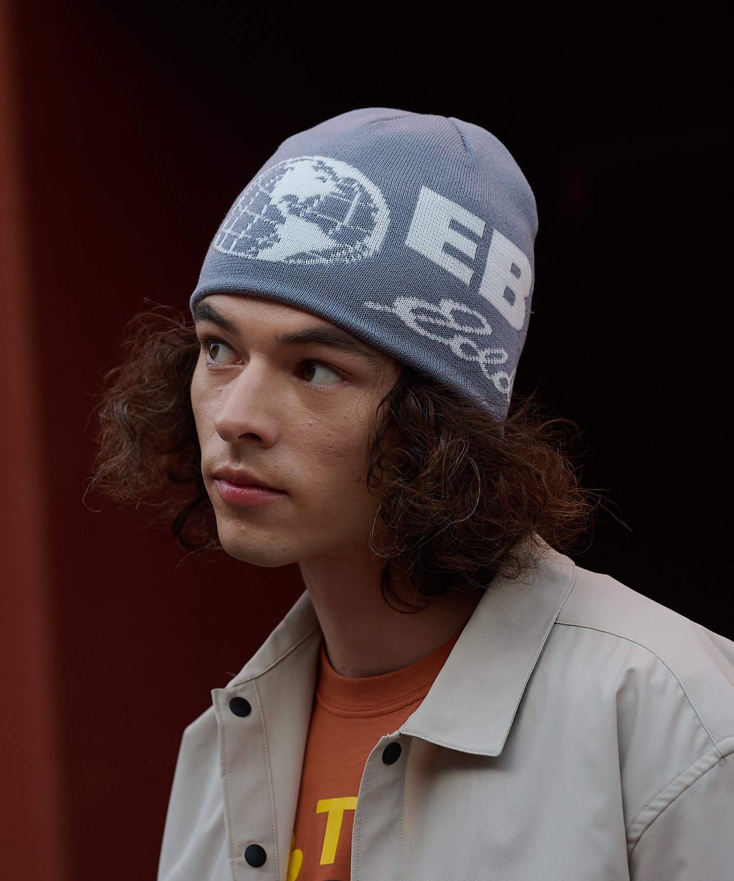 EBTEK ジャカード シングルビーニー/EBTEK JACQUARD SINGLE BEANIE