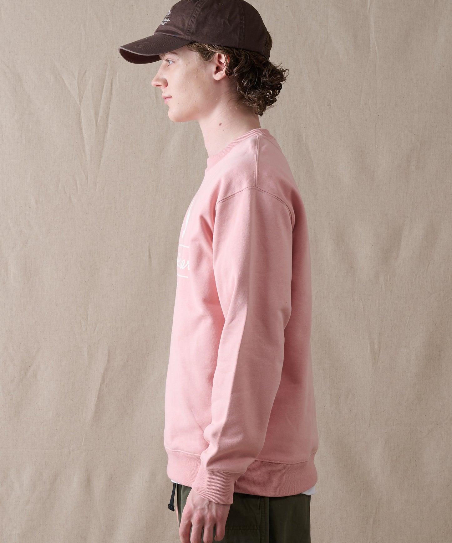 クラシックロゴプリント クルースウェット/CLASSIC LOGO PRINT  CREW