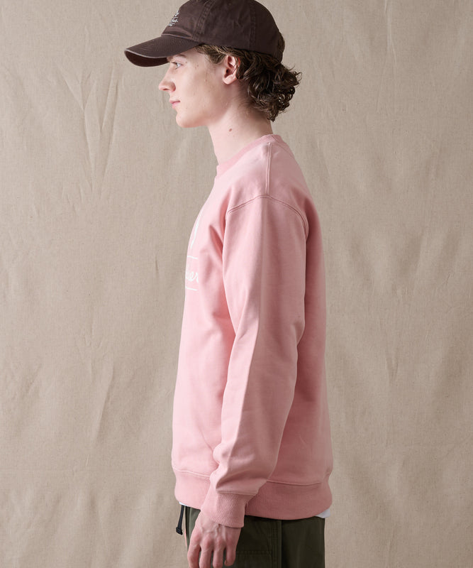 クラシックロゴプリント クルースウェット/CLASSIC LOGO PRINT  CREW
