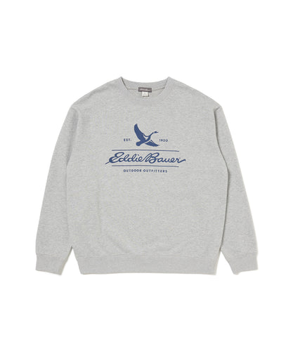 クラシックロゴプリント クルースウェット/CLASSIC LOGO PRINT  CREW