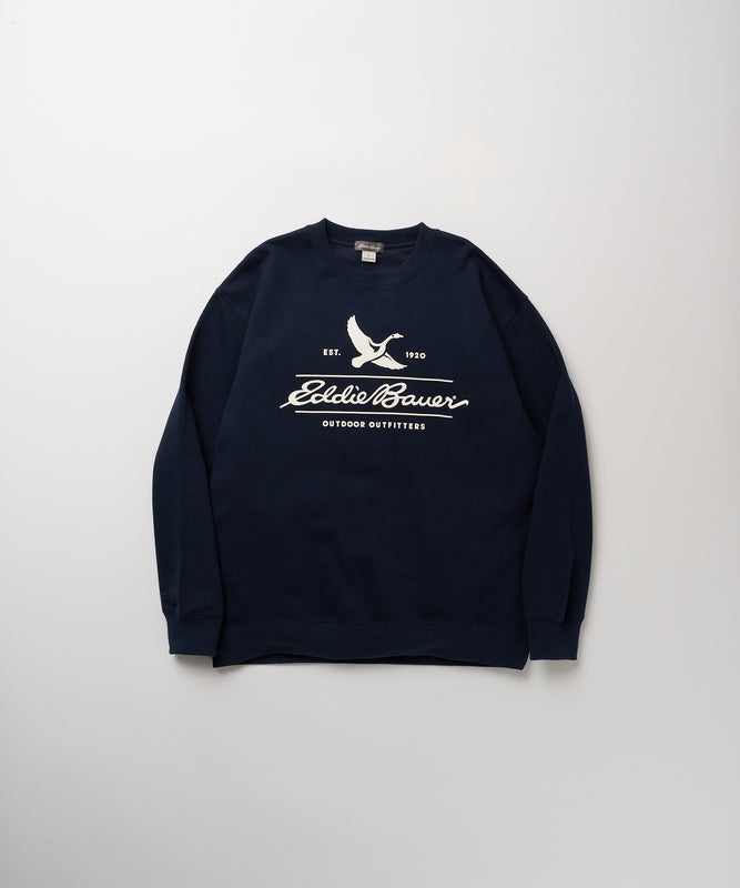 クラシックロゴプリント クルースウェット/CLASSIC LOGO PRINT  CREW