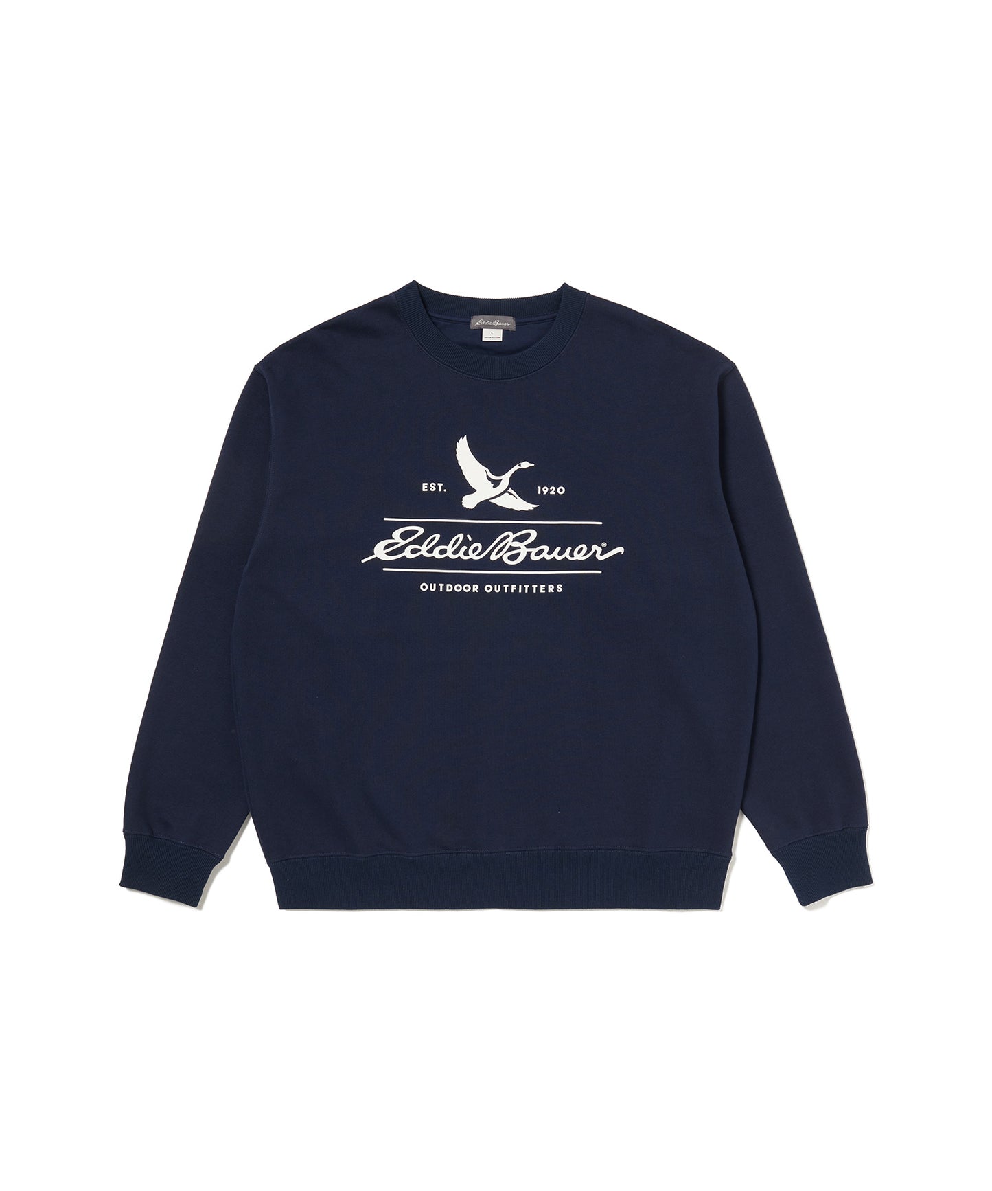 クラシックロゴプリント クルースウェット/CLASSIC LOGO PRINT  CREW