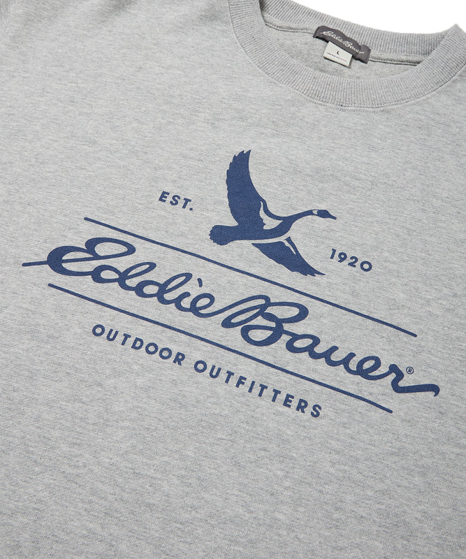 クラシックロゴプリント クルースウェット/CLASSIC LOGO PRINT  CREW