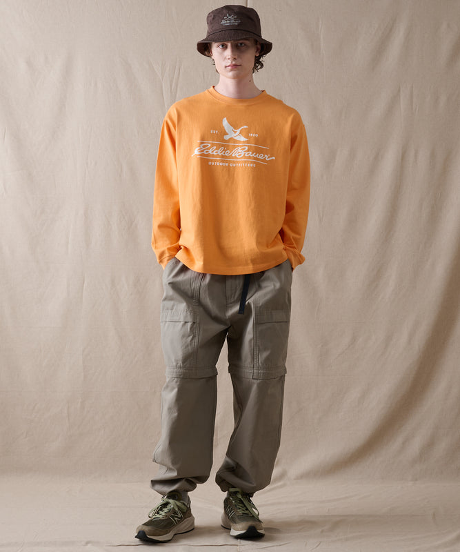 クラシックロゴプリント 長袖Tシャツ/CLASSIC LOGO PRINT LS TEE