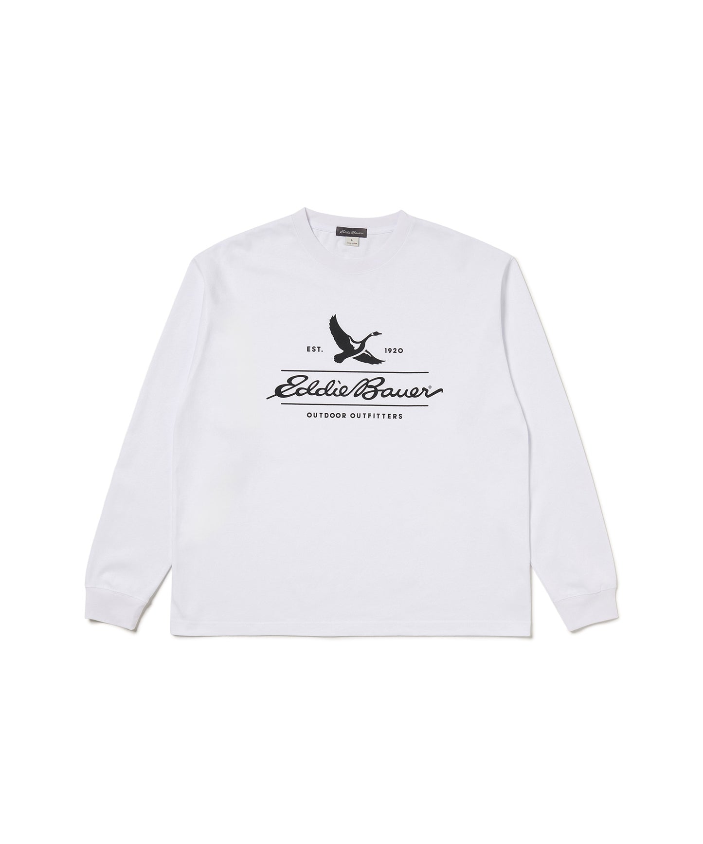 クラシックロゴプリント 長袖Tシャツ/CLASSIC LOGO PRINT LS TEE
