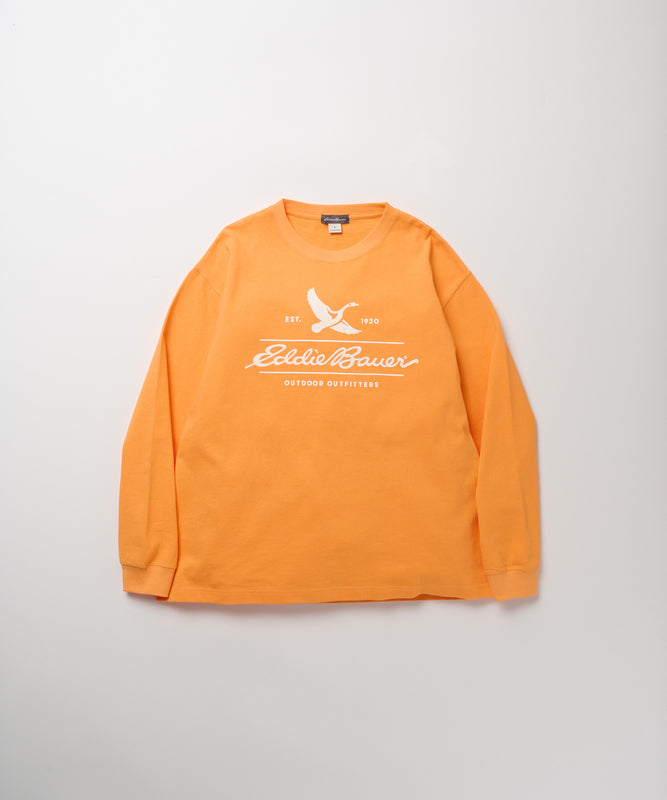 クラシックロゴプリント 長袖Tシャツ/CLASSIC LOGO PRINT LS TEE