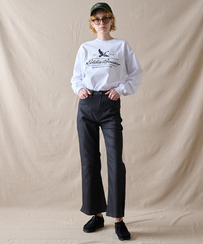 クラシックロゴプリント 長袖Tシャツ/CLASSIC LOGO PRINT LS TEE