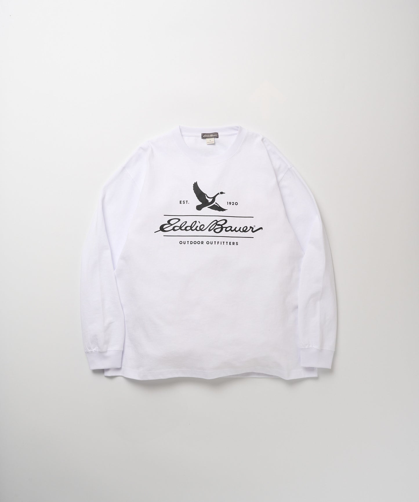 クラシックロゴプリント 長袖Tシャツ/CLASSIC LOGO PRINT LS TEE