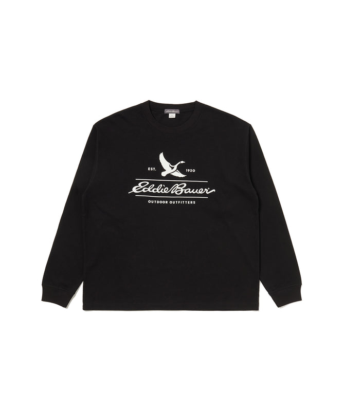 クラシックロゴプリント 長袖Tシャツ/CLASSIC LOGO PRINT LS TEE
