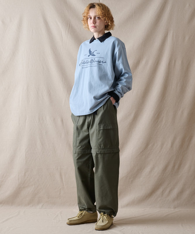 クラシックロゴプリント 長袖Tシャツ/CLASSIC LOGO PRINT LS TEE