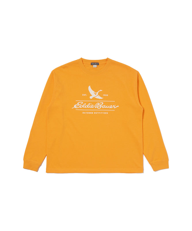 クラシックロゴプリント 長袖Tシャツ/CLASSIC LOGO PRINT LS TEE