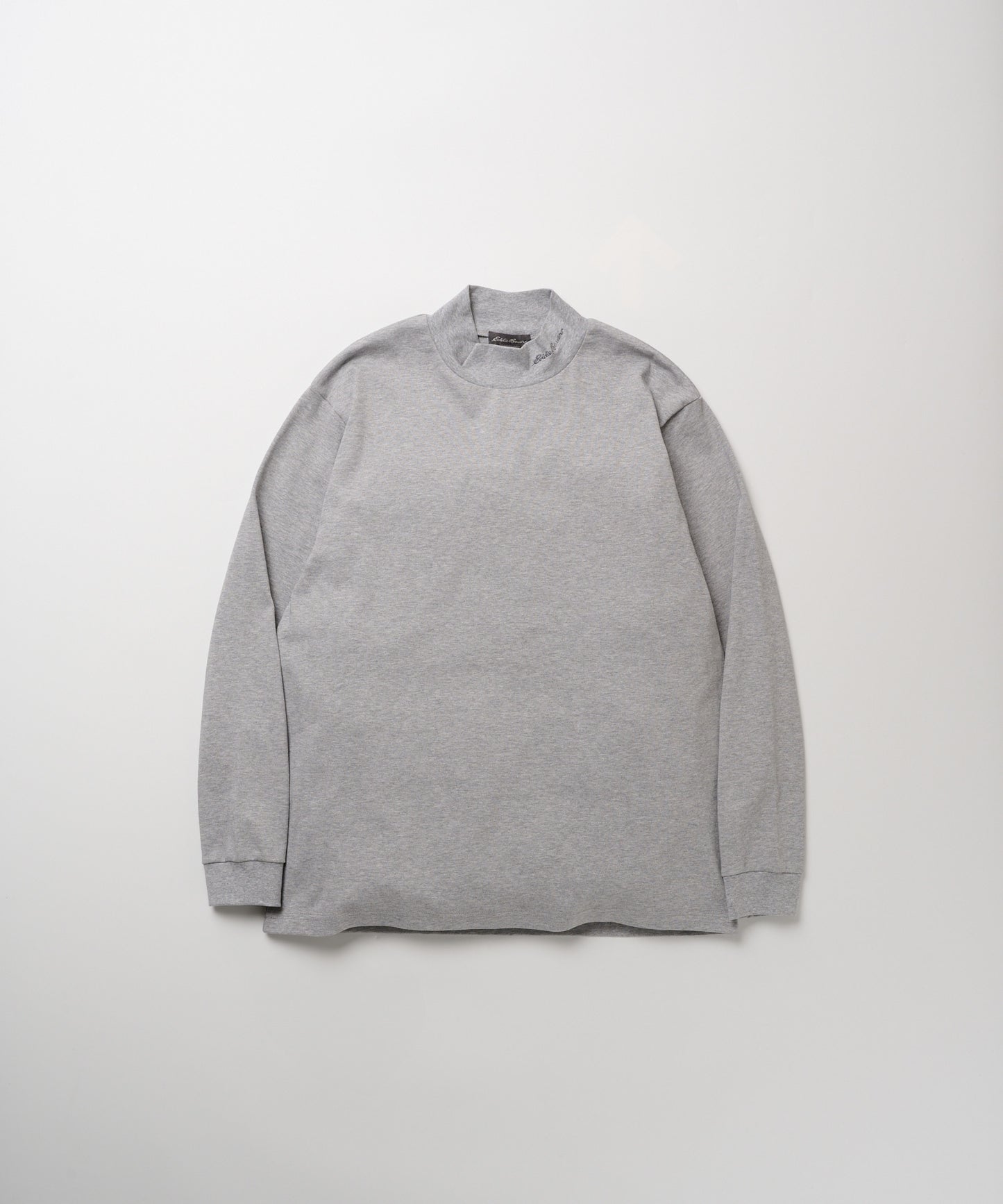 スムース モックネック 長袖Tシャツ/SMOOTH MOCK NECK LS TEE