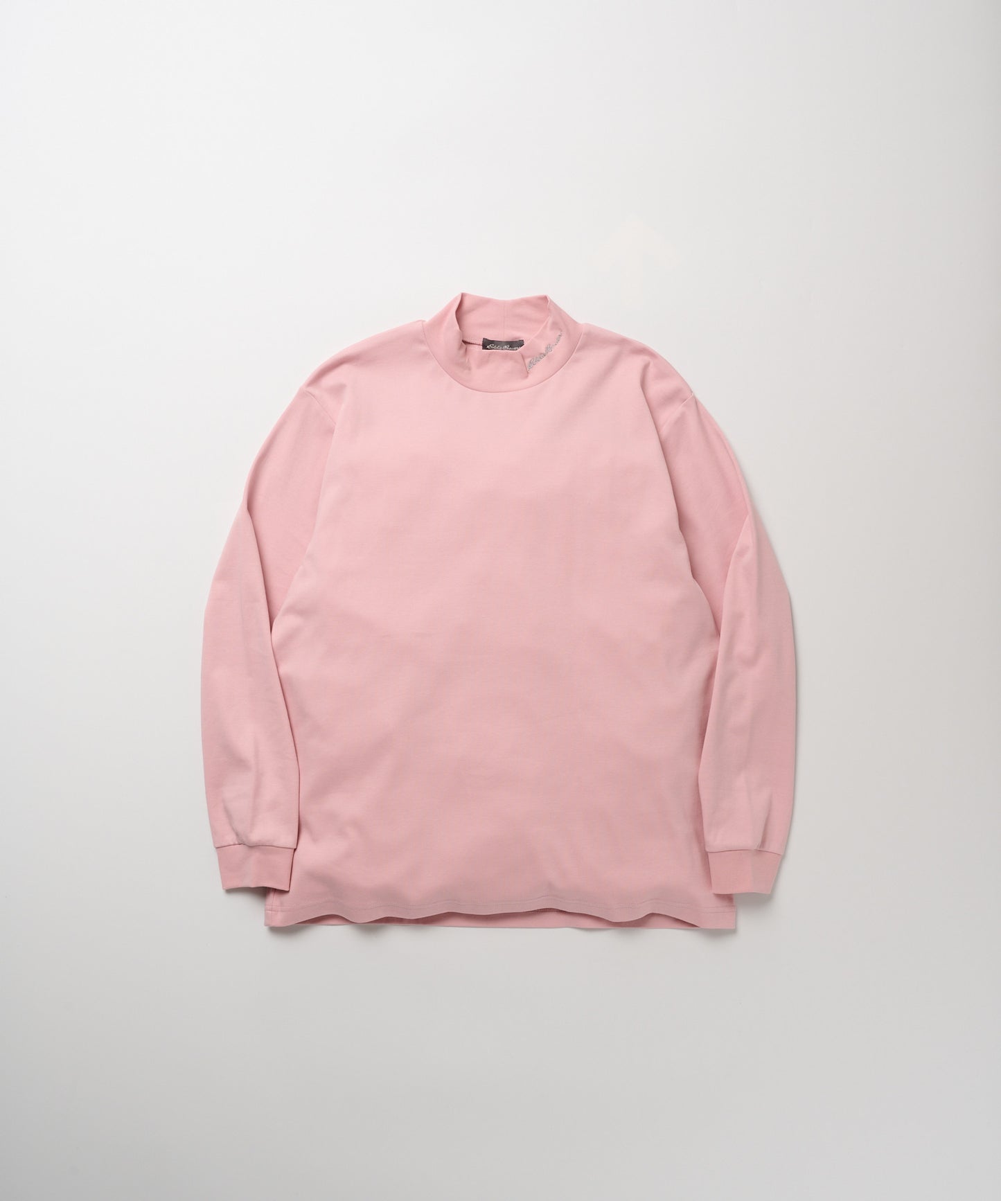 スムース モックネック 長袖Tシャツ/SMOOTH MOCK NECK LS TEE