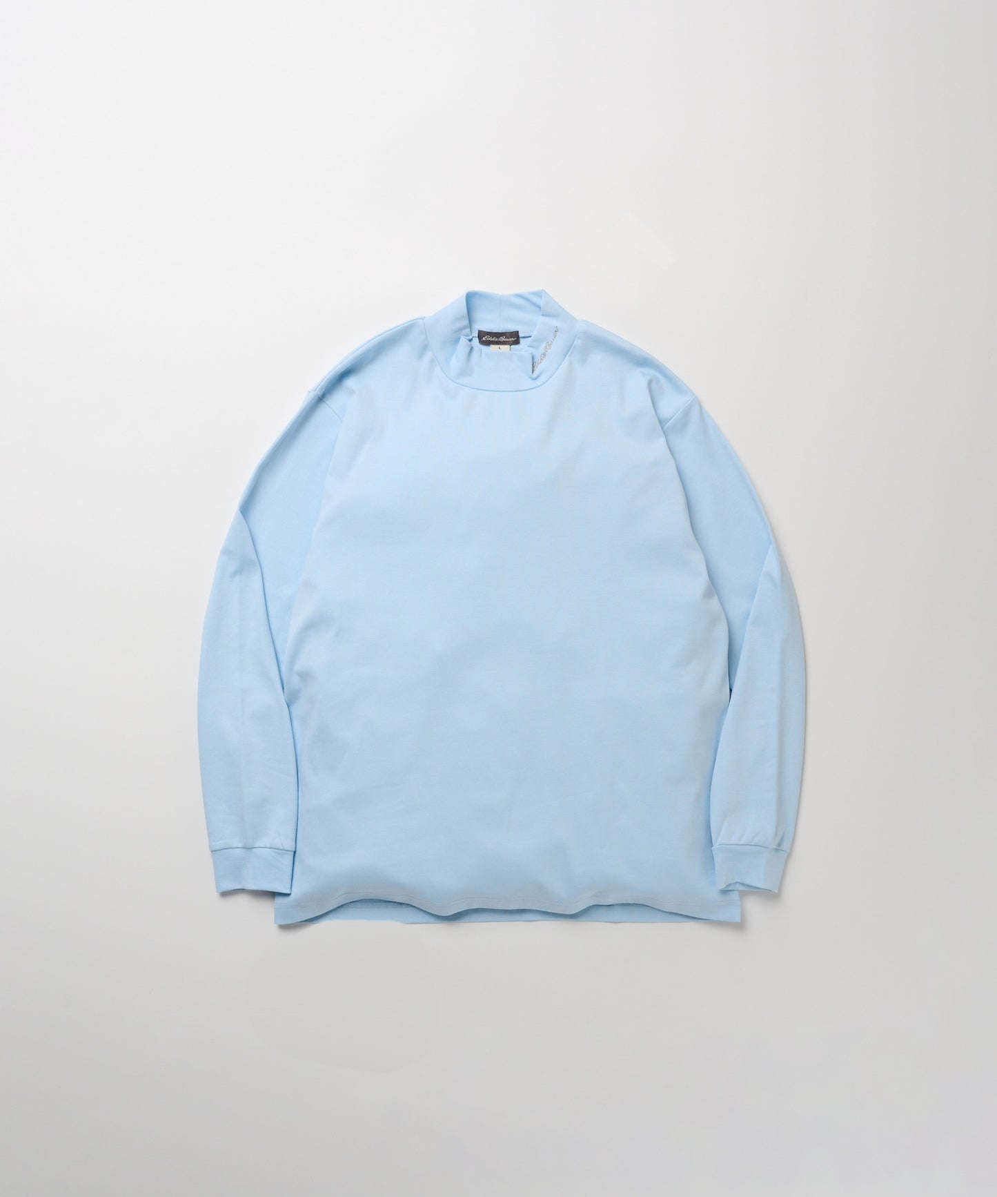 スムース モックネック 長袖Tシャツ/SMOOTH MOCK NECK LS TEE