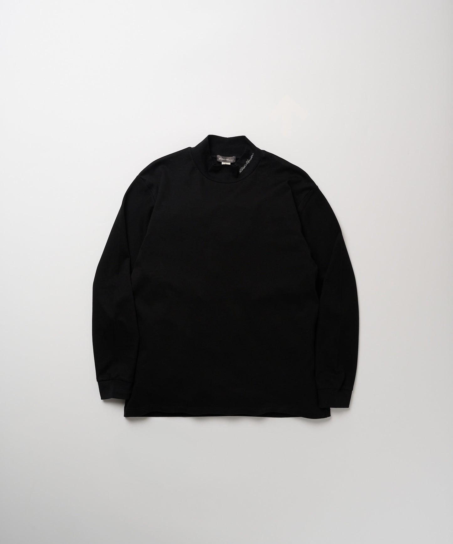 スムース モックネック 長袖Tシャツ/SMOOTH MOCK NECK LS TEE