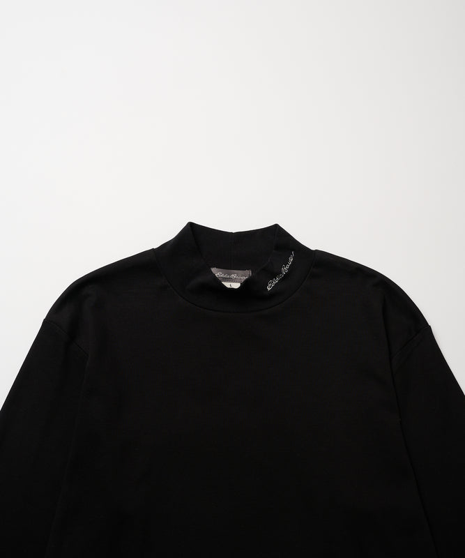 スムース モックネック 長袖Tシャツ/SMOOTH MOCK NECK LS TEE