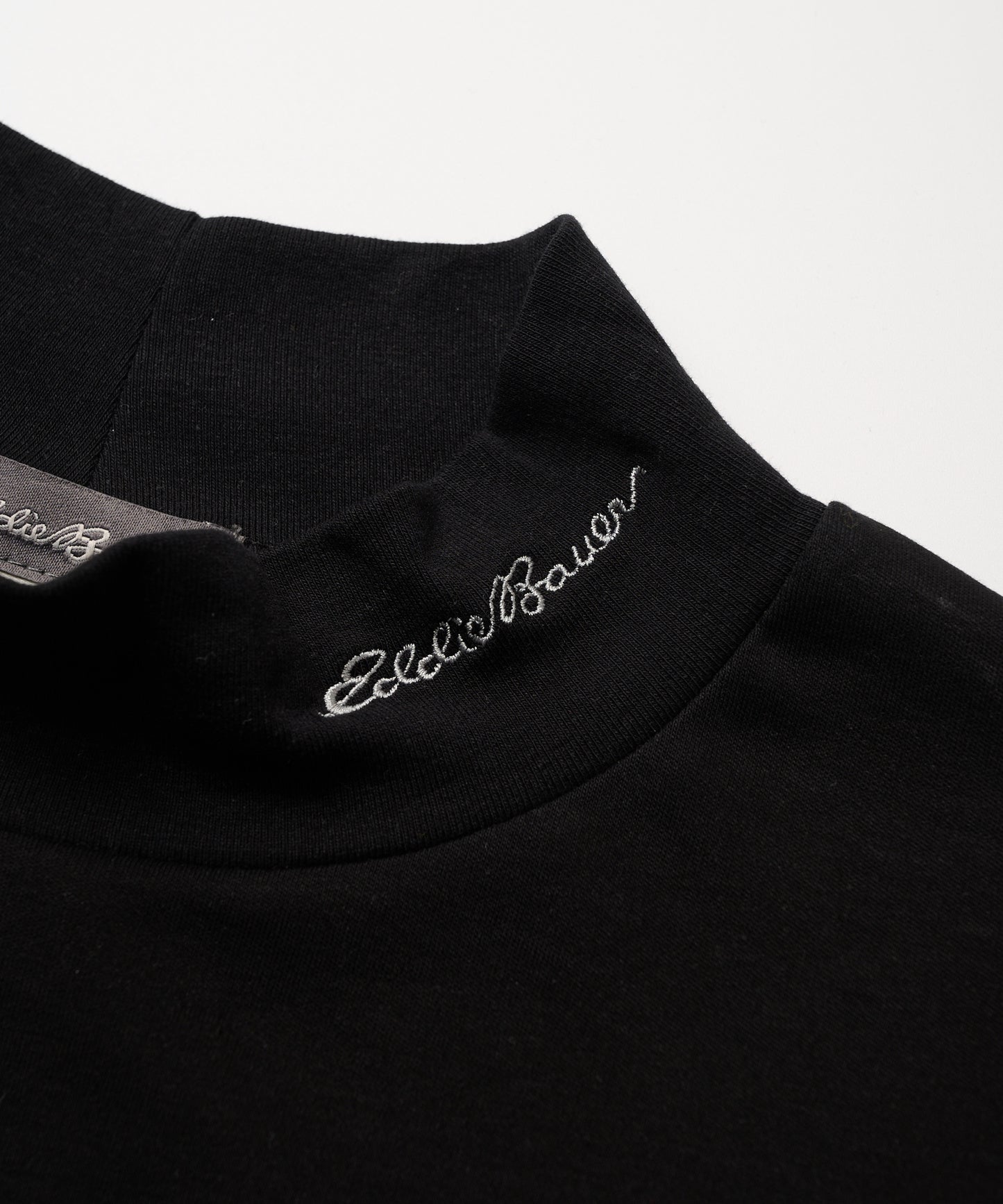 スムース モックネック 長袖Tシャツ/SMOOTH MOCK NECK LS TEE