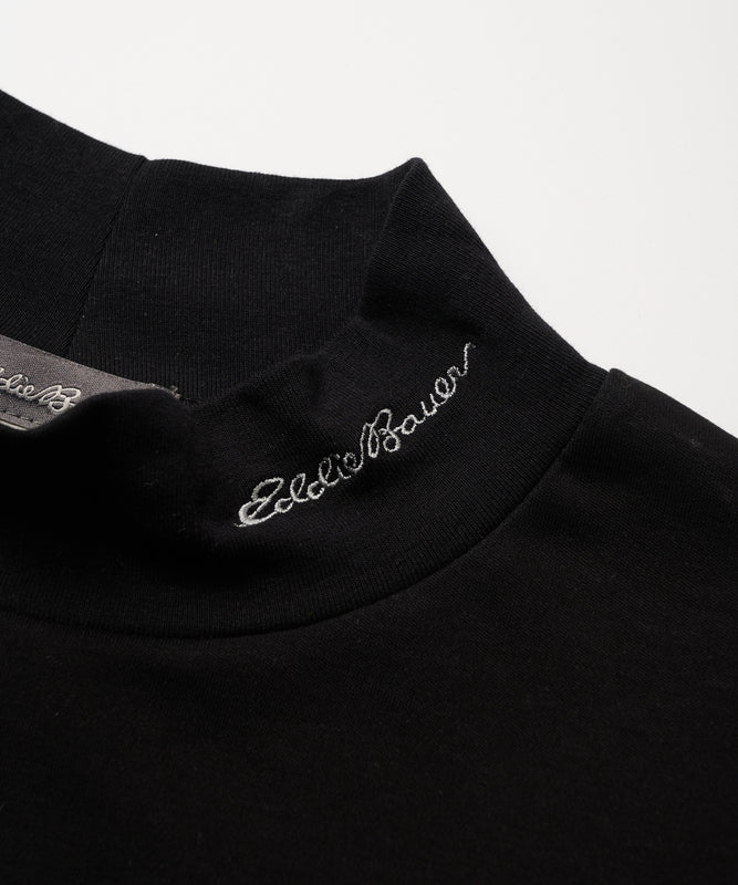 スムース モックネック 長袖Tシャツ/SMOOTH MOCK NECK LS TEE