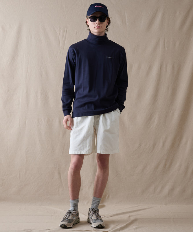 スムース タートルネック 長袖Tシャツ/SMOOTH TURTLE NECK LS TEE