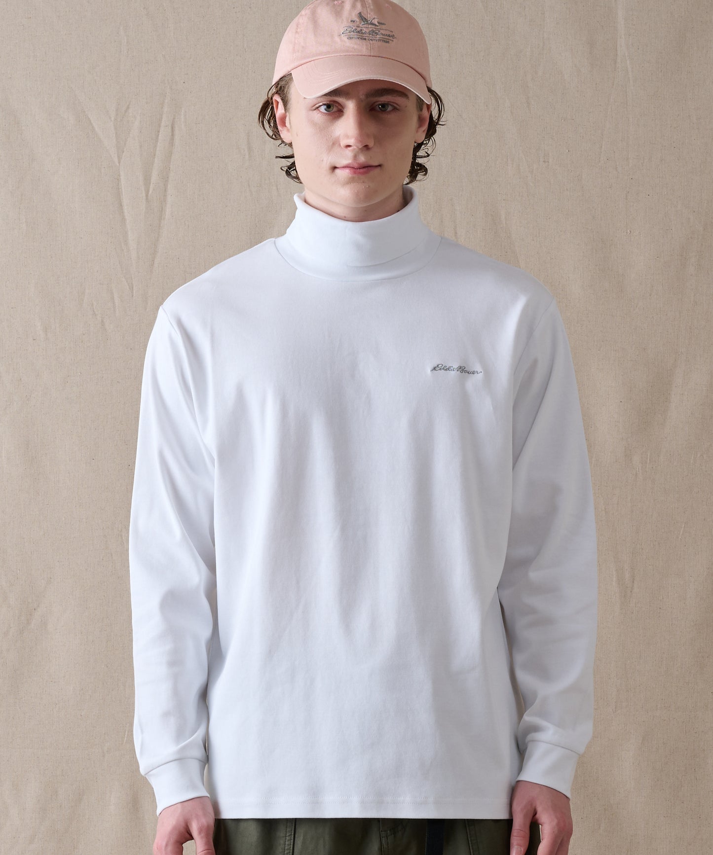 スムース タートルネック 長袖Tシャツ/SMOOTH TURTLE NECK LS TEE