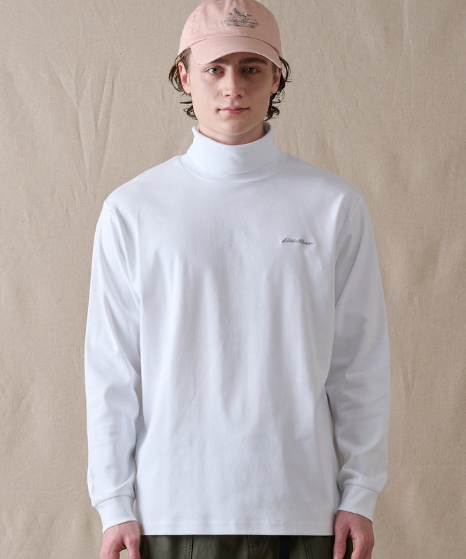 スムース タートルネック 長袖Tシャツ/SMOOTH TURTLE NECK LS TEE