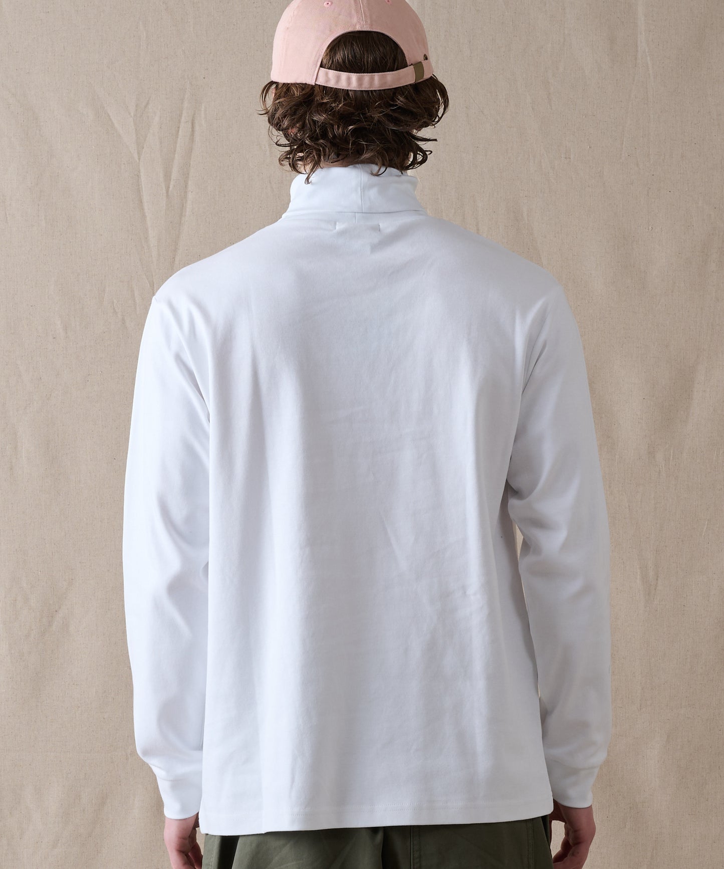 スムース タートルネック 長袖Tシャツ/SMOOTH TURTLE NECK LS TEE