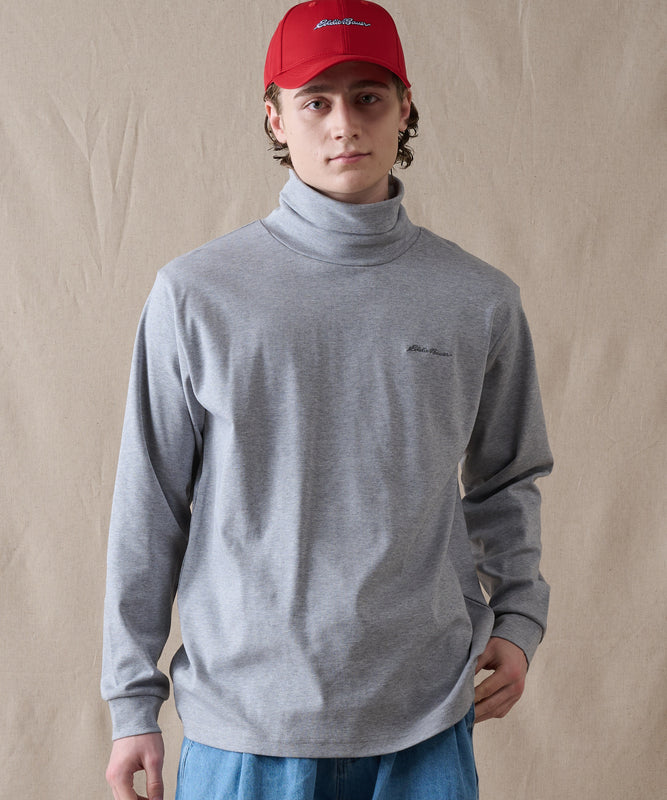 スムース タートルネック 長袖Tシャツ/SMOOTH TURTLE NECK LS TEE