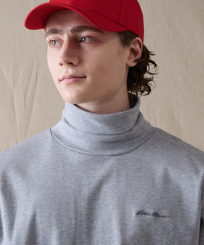 スムース タートルネック 長袖Tシャツ/SMOOTH TURTLE NECK LS TEE