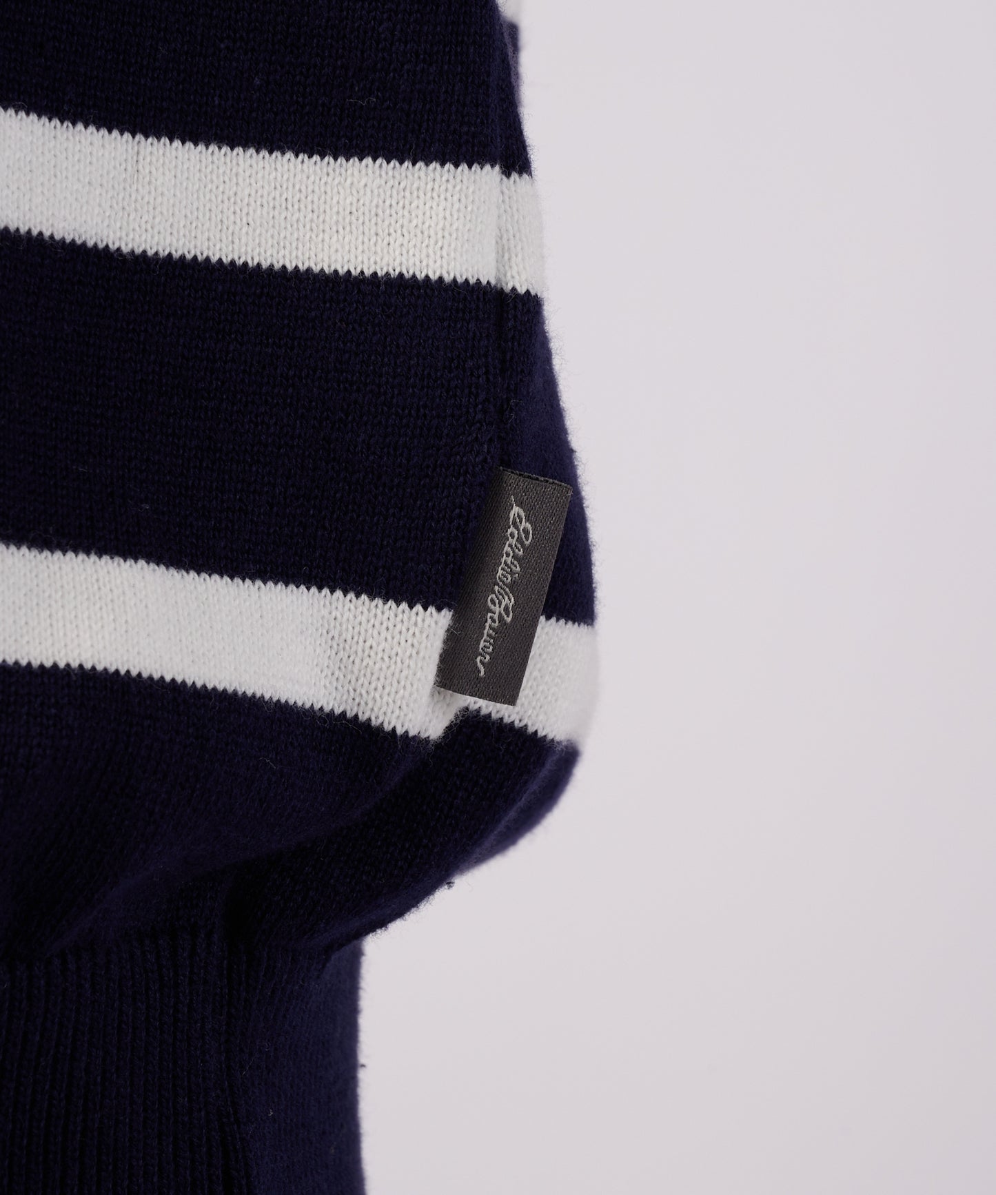 ナローボーダー ニットクルー/NARROW BORDER KNIT CREW