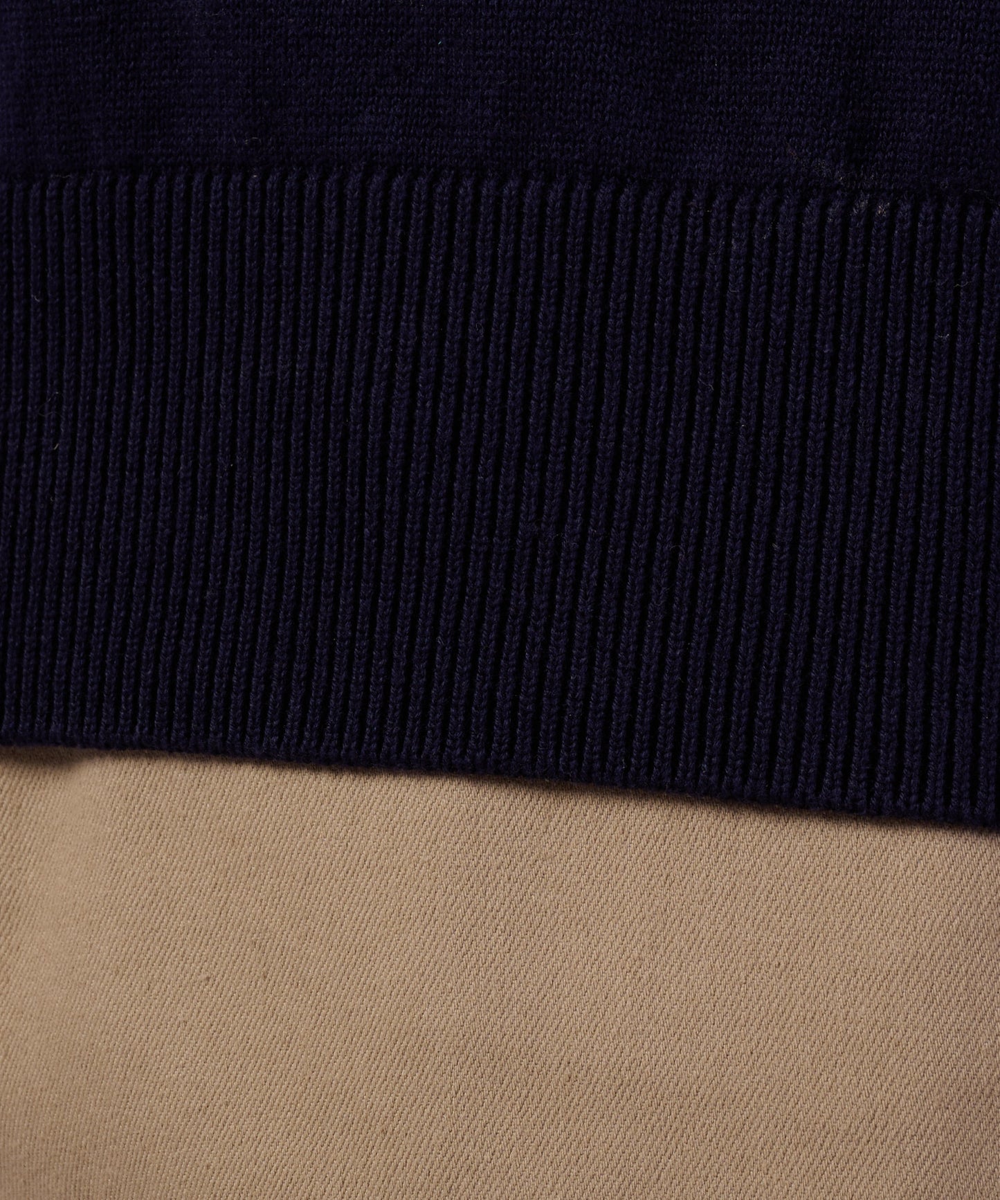 ナローボーダー ニットクルー/NARROW BORDER KNIT CREW