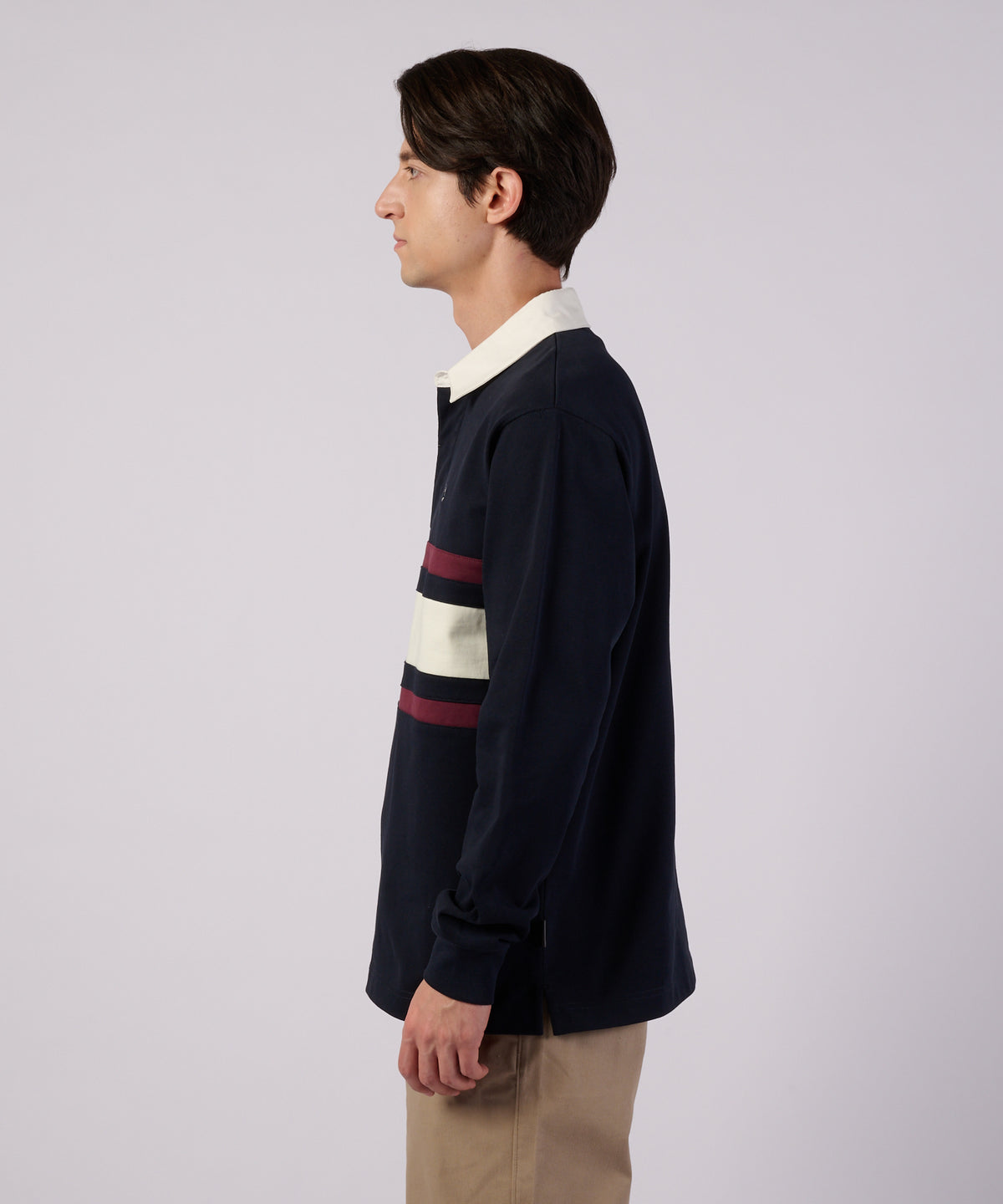 パネル ラグビーシャツ/PANEL RUGBY SHIRTS
