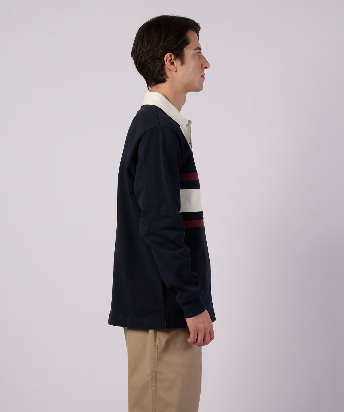 パネル ラグビーシャツ/PANEL RUGBY SHIRTS