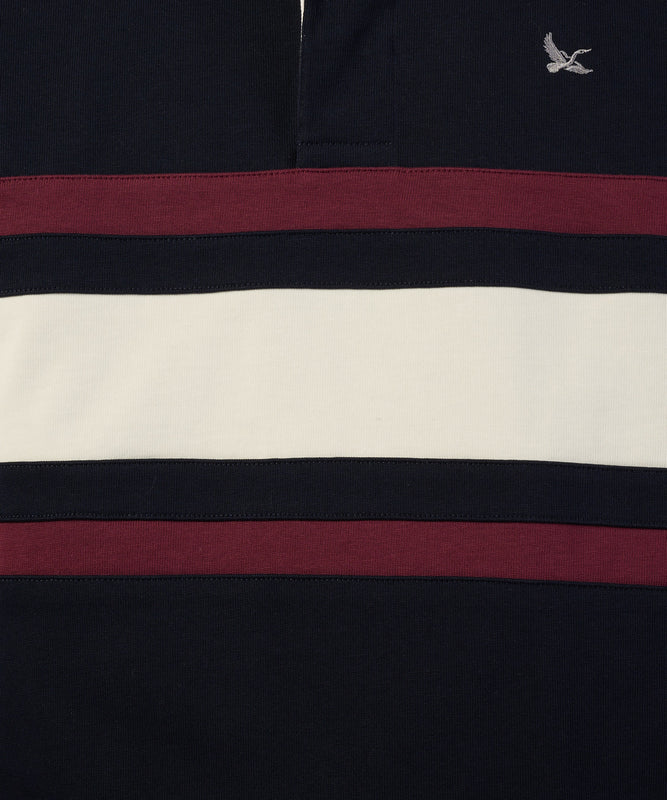 パネル ラグビーシャツ/PANEL RUGBY SHIRTS