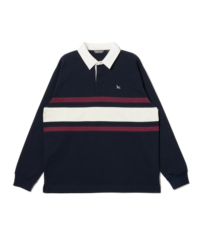 パネル ラグビーシャツ/PANEL RUGBY SHIRTS