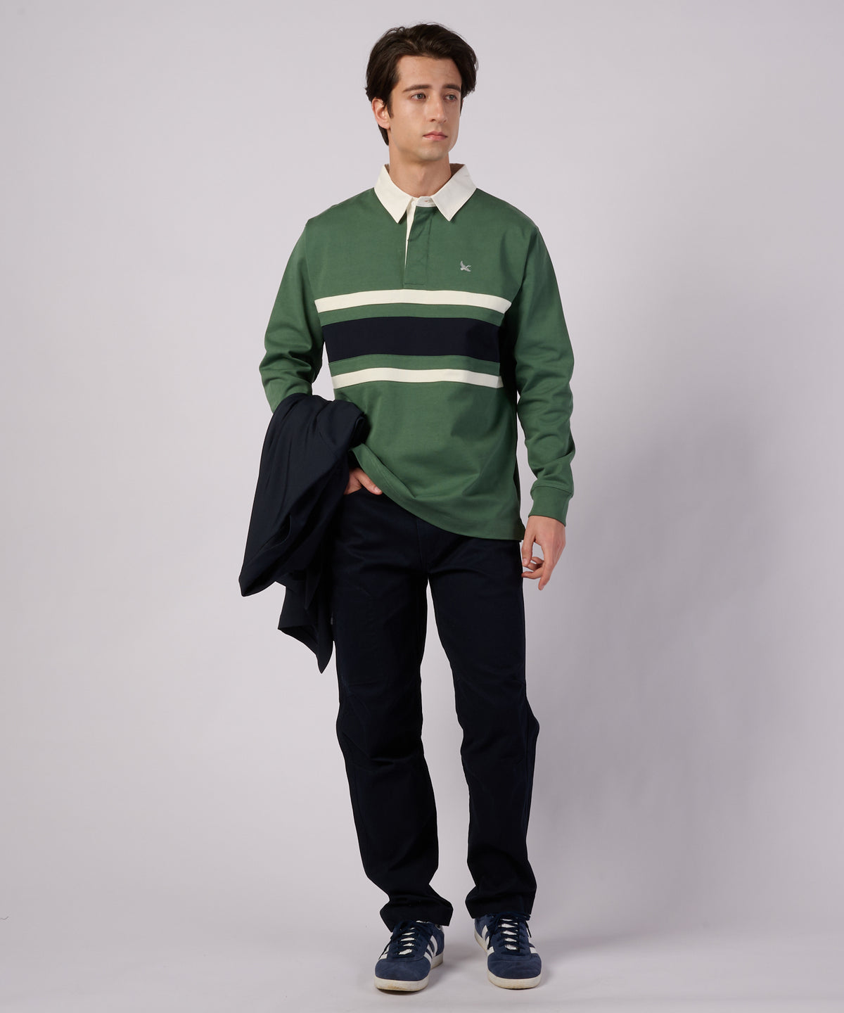 パネル ラグビーシャツ/PANEL RUGBY SHIRTS