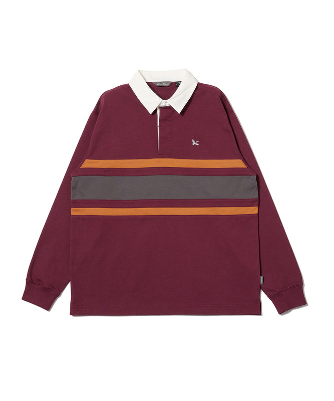パネル ラグビーシャツ/PANEL RUGBY SHIRTS