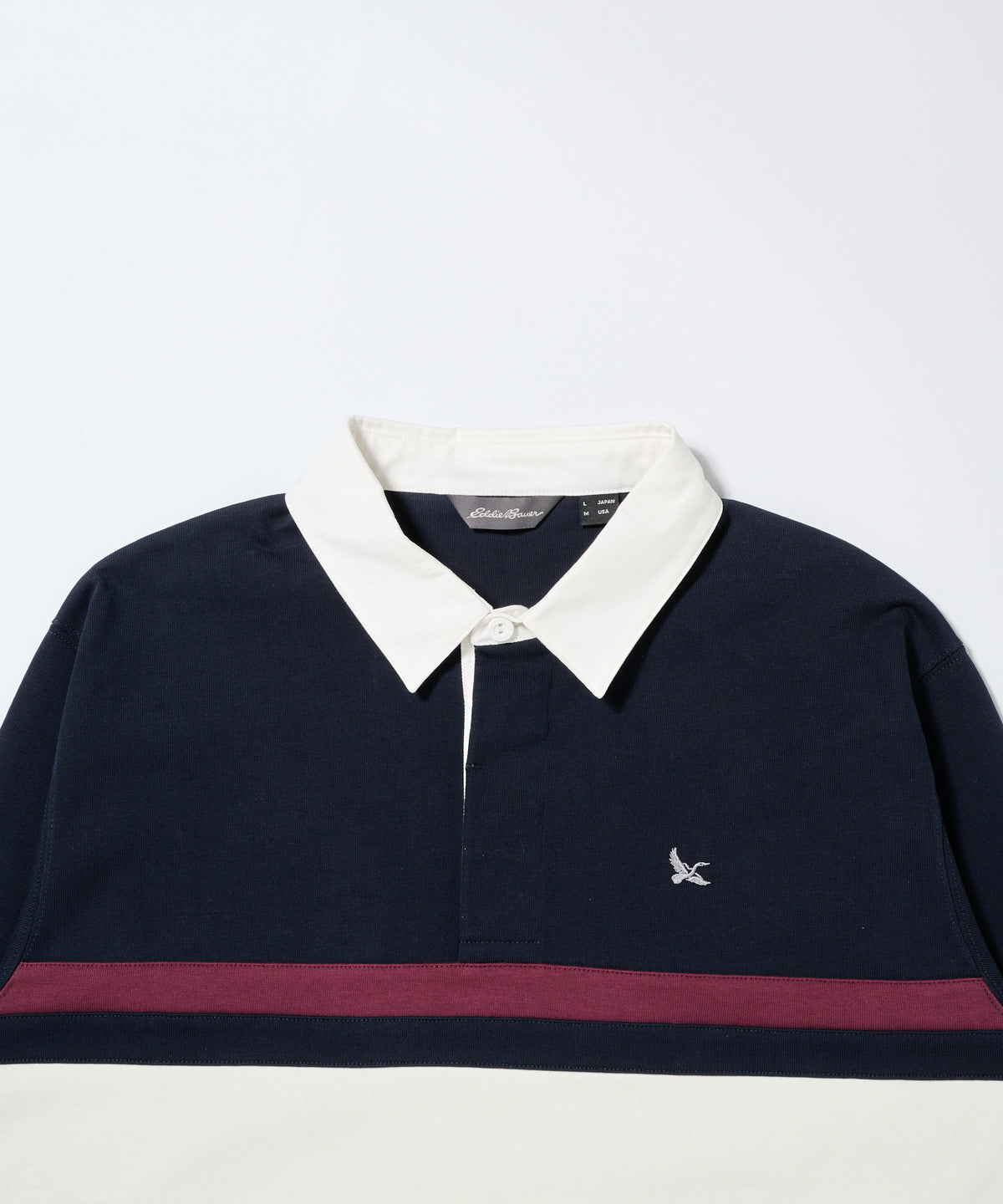 パネル ラグビーシャツ/PANEL RUGBY SHIRTS