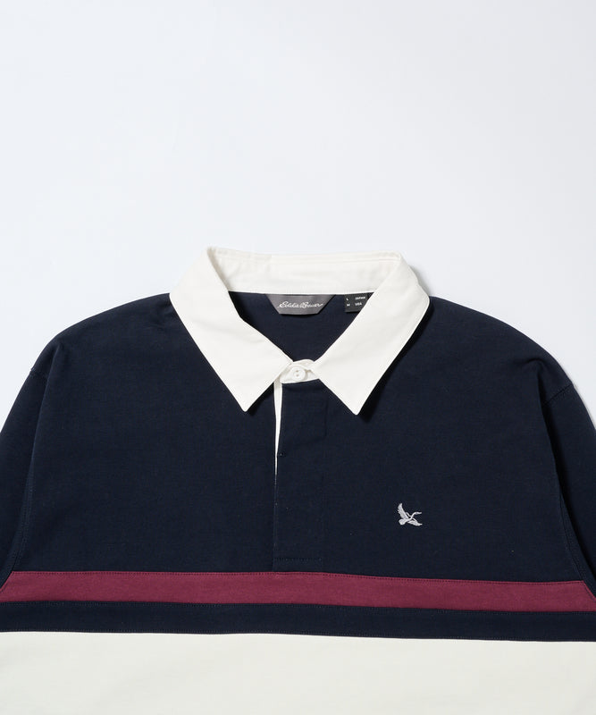 パネル ラグビーシャツ/PANEL RUGBY SHIRTS