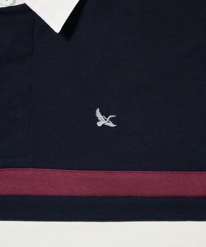 パネル ラグビーシャツ/PANEL RUGBY SHIRTS