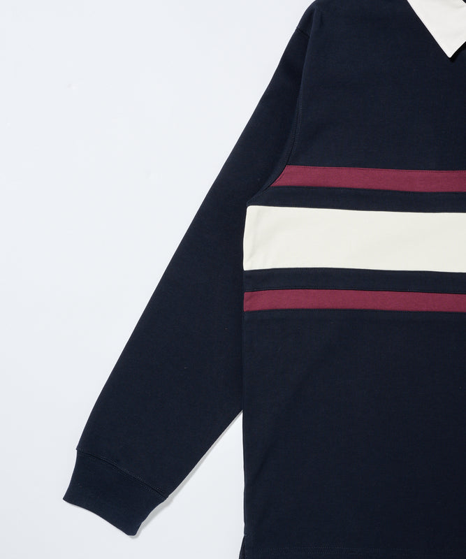 パネル ラグビーシャツ/PANEL RUGBY SHIRTS