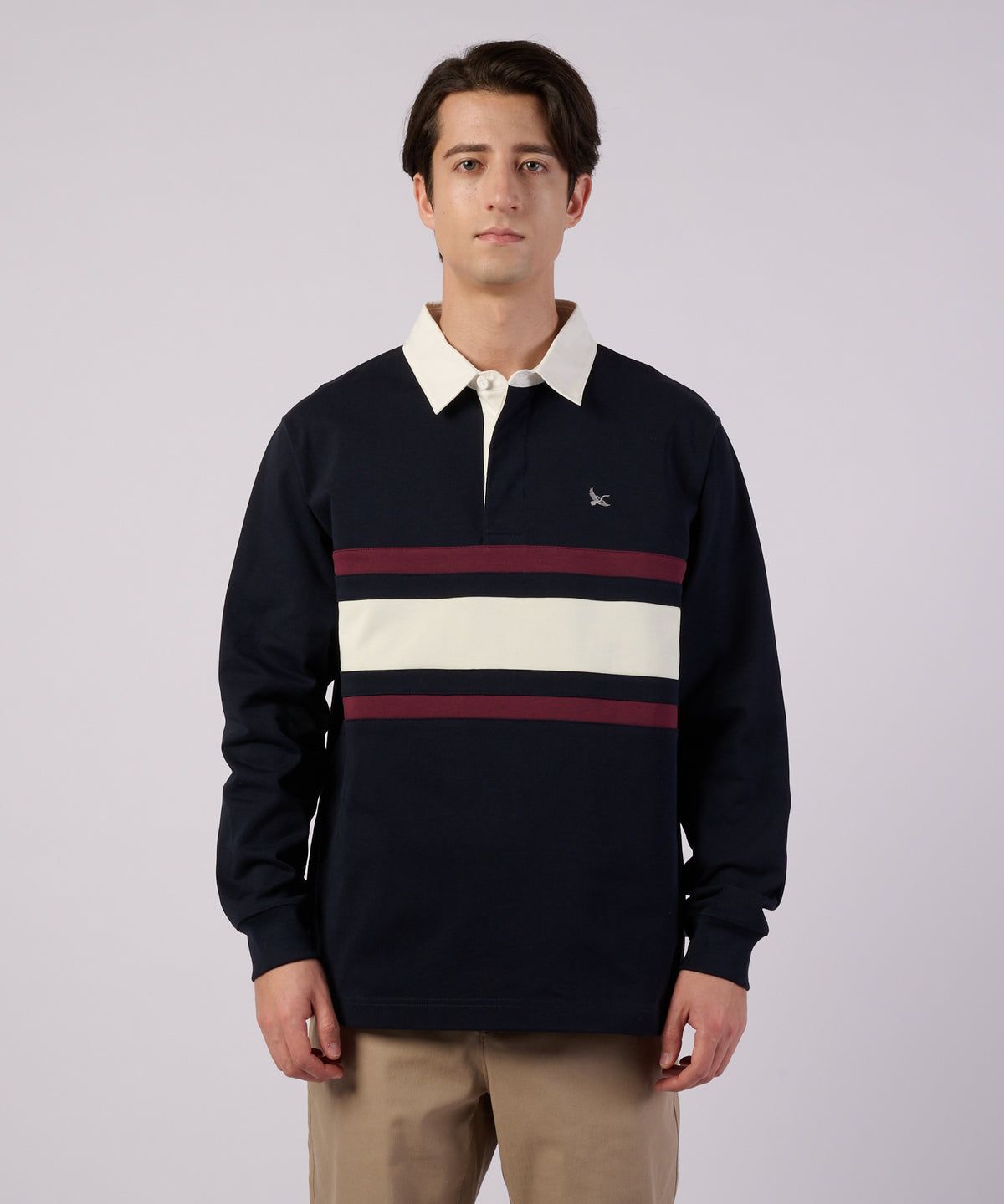 パネル ラグビーシャツ/PANEL RUGBY SHIRTS