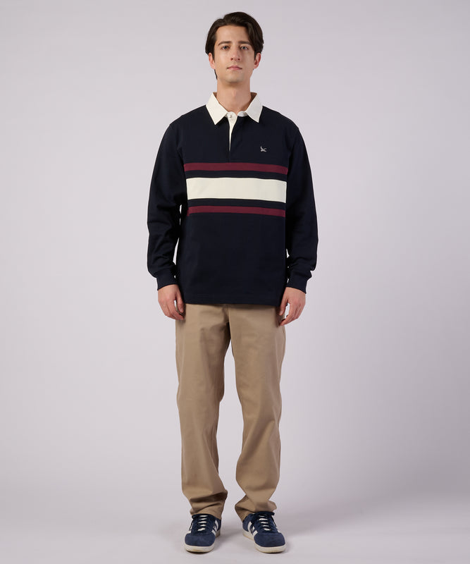 パネル ラグビーシャツ/PANEL RUGBY SHIRTS