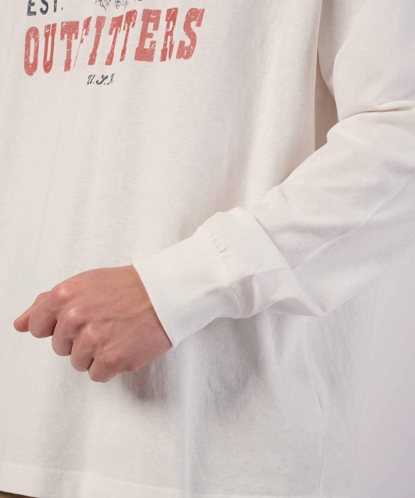 グラフィック 長袖Tシャツ/GRAPHIC LS TEE