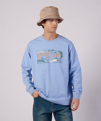 グラフィック 長袖Tシャツ/GRAPHIC LS TEE