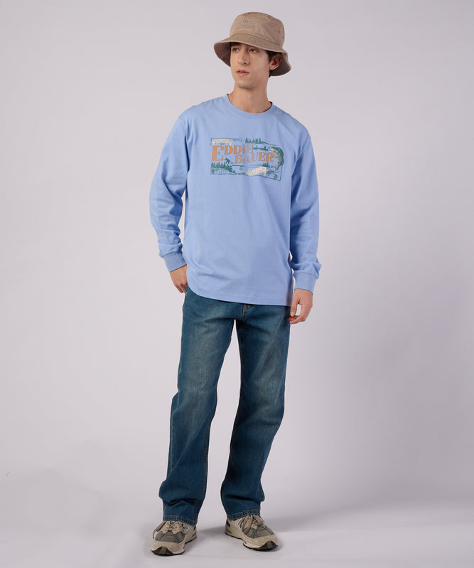 グラフィック 長袖Tシャツ/GRAPHIC LS TEE