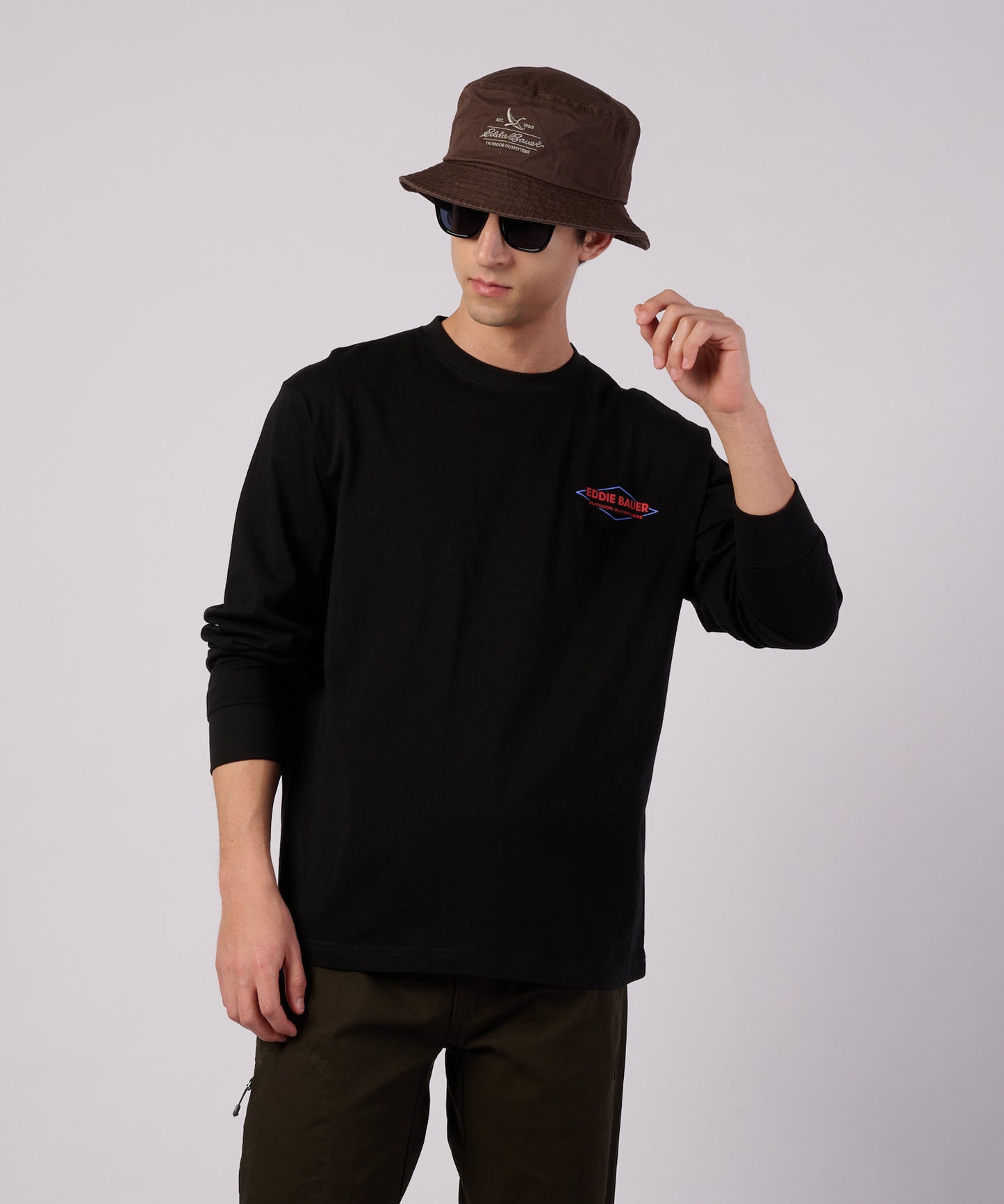 グラフィック 長袖Tシャツ/GRAPHIC LS TEE