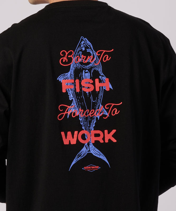 グラフィック 長袖Tシャツ/GRAPHIC LS TEE