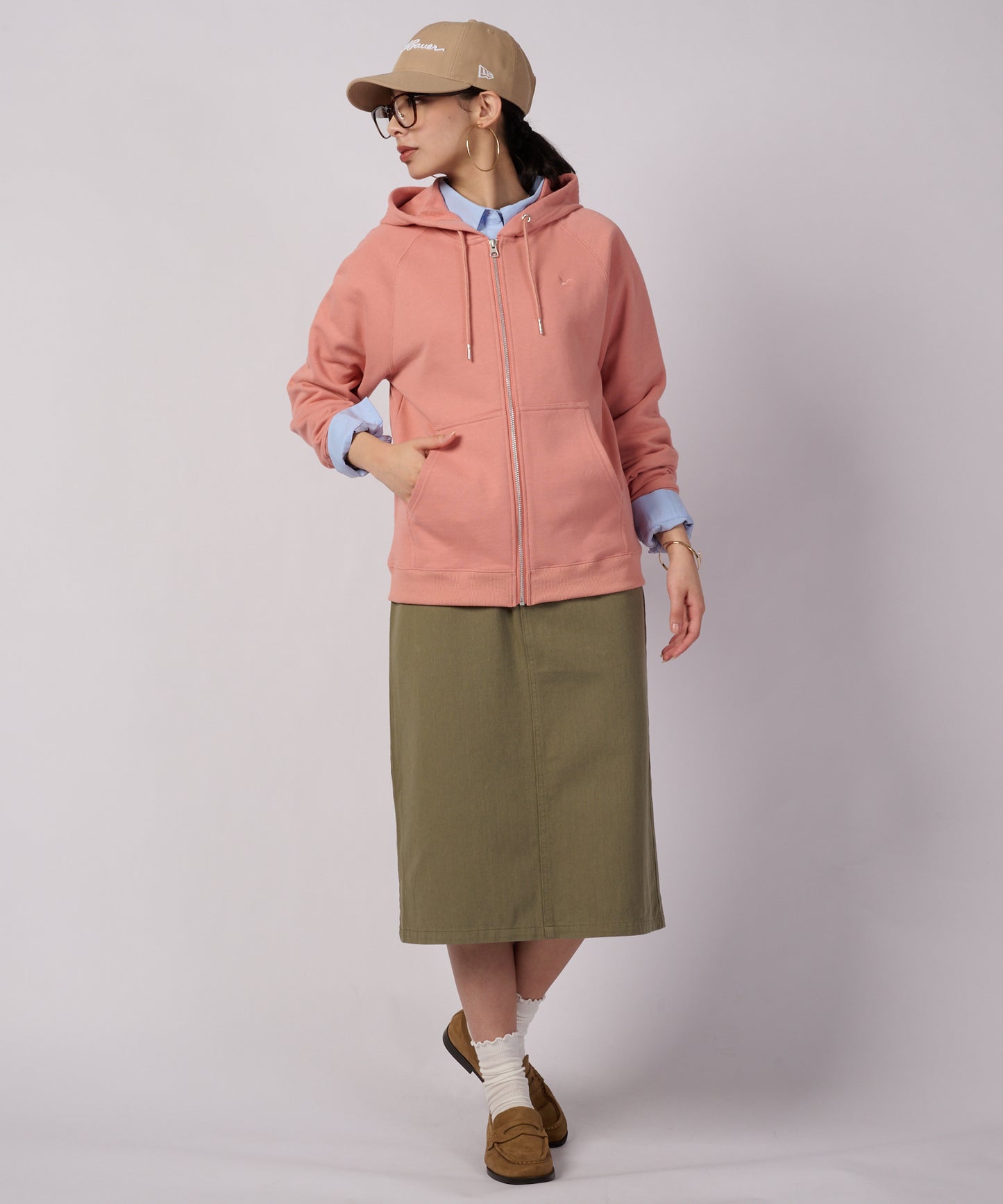 フルジップ スウェット フーディ/FZ SWEAT HOODIE